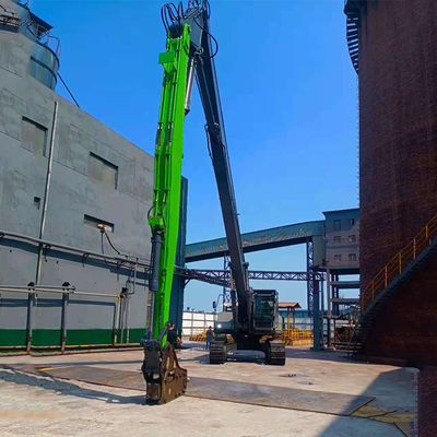 Özelleştirilmiş Ağır İş Ekipmanı Yüksek Erişimli Yıkım 26M 28M 30M Ekskavatörler için Yüksek Erişimli Kol Yıkım İnşaat Kolu