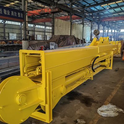 Üç Aşamalı Teleskopik Kol Ekskavatör Uzun Erişim Bomu ve Kol Uzantısı SH370 Ekskavatör için Uzun Erişim Bom Kolu