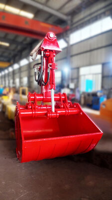 Kazı makinesi Hidrolik Clamshell Grab Bucket, Çifte Silindir Tasarımlı Shell Bucket for Dredging, Loading and Earthmoving