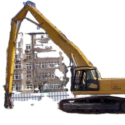 ZX490 İçin Dayanıklı 28 Metre Yıkım Bom Kolu Yüksek Mukavemet