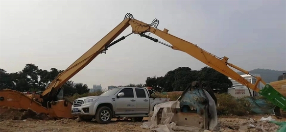 SANY 485 için Antiwear Uzun Erişimli Yıkım Bomu 26 Metre Sarı Renk