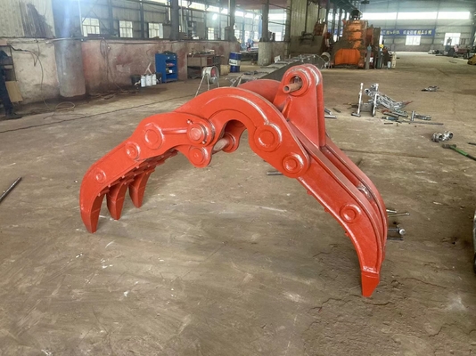 Ekskavatör için CE Aşınma Önleyici Mekanik Kepçe, CAT Jcb Liebherr Hurda Metal Kepçe