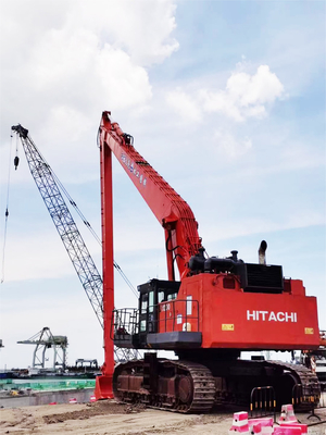 HITACHI Ekskavatör için 40-47ton 22m Uzun Ekskavatör Bom Kolu Aşınmaya Dayanıklı