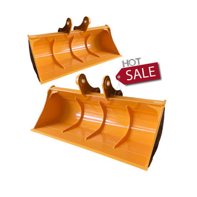 Komatsu Min Ekskavatör Çamur Kanalı Temizleme Kovası Q355B NM400 HARDOX500