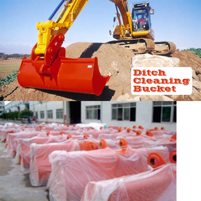 CAT Komatsu Min Excavator Mud Ditch Cleaning Bucket Q355B NM400 HARDOX500