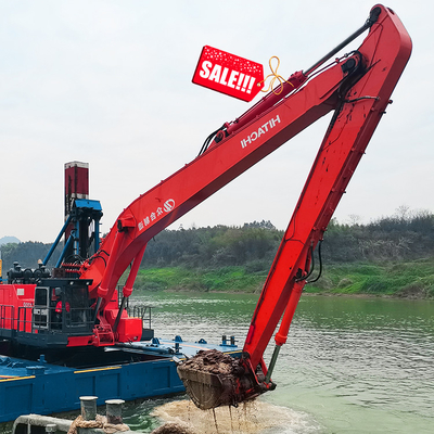 Zoomlion Hitachi Komatsu CAT için 20-250ton Ekskavatör Uzun Kol 12 16 24 30M