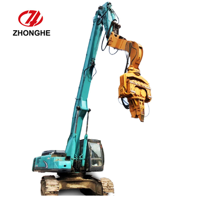 ZX330 PC300 Hyundai R360 için 13M 15M Ekskavatör Kazık Sürücü Bom beton yığınları