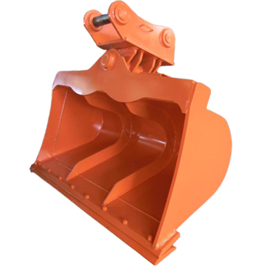 CAT320 ZX300 için 1.4 Cbm Çift Silindirli Eğimli Ekskavatör Kepçe Temizleme