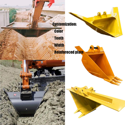 Ekskavatör için Trapez Hendek Kovası, CAT320 CAT315 PC200 için Ekskavatör Kovası