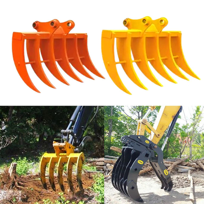 Aşınma Önleyici Ekskavatör Çift Tırmık Kepçesi, Hitachi Ex60 Ekskavatör Tırmık Kepçesi