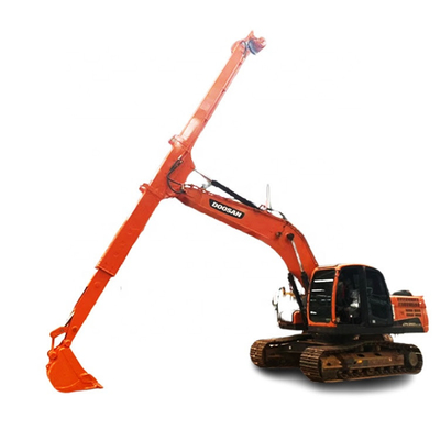 Ekskavatör 14M Teleskopik Kepçe Kol uzun erişimli bom JCB205 CAT320 için Yüksek Mukavemet