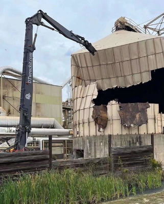 Q355B Q690D Ekskavatörler İçin Yüksek Erişimli 28m Uzun Erişimli Kol Yıkım Bomu