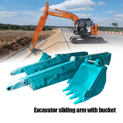 Patentli 4-12M 6-30 Ton Ekskavatör Kaydırıcı Kol Q355B Kaydırılabilir Ekskavatör Boom