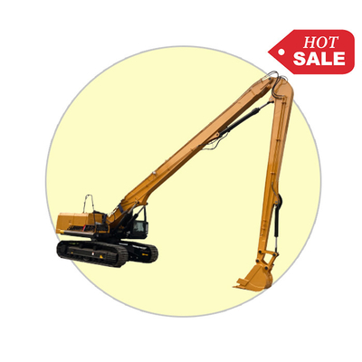 Yüksek Dayanıklılık 23m 24m Sanny Komatsu Hitachi Kato Etc için Excavator Üzerindeki Yıkım Çapı Kolu