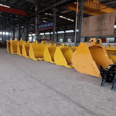 CE Hyundai Excavator Bucket, Q355B MN400 Hardox500 Excavator Excavator Rock Bucket için