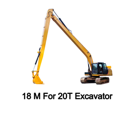 Uzak Önde 18 metrelik kazık makinesi 20 tonluk Sanny Hitachi Komatsu Cat için
