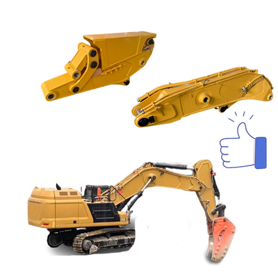Yüksek dayanıklılıklı kazıcı tünel yumru kısa yumru kazıcı kedi için kazıcı için uzun uzanma kolu hitachi komatsu zoomlion