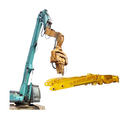 Yukarı kazıcı yığın sürücü kol yığın sürücü 45 ton 55 ton 65 ton için yumru