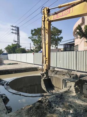Güçlü kazma performansı kazıcı kaydırma kolu SH240 Metro Jacking Tünel 24T için aksesuarlar ile