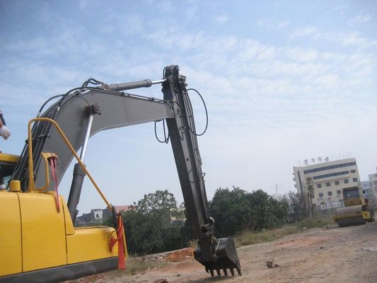 Ekskavatör Kaydırıcı Kol SK350 Yeşil / Sarı 35T Tünel Kanalizasyon Boru hattı Belediye Mühendisliği Çift Sınır Tasarımı