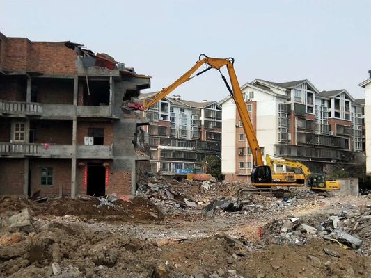 Q355B'nin hassas kırılması için çok fonksiyonel kazıcı üç aşamalı sökme kolu CAT325
