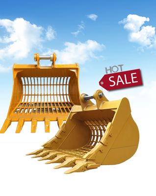 Cat312 Pc130 Iskelet kazıcı kovası, dayanıklı kazıcı backhoe eklemleri