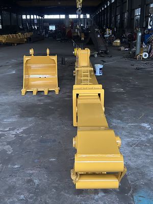 XCMG500 kazıcı için iki bölümlü teleskopik kol ayarlanabilir kazıcı teleskopik kol kova ile