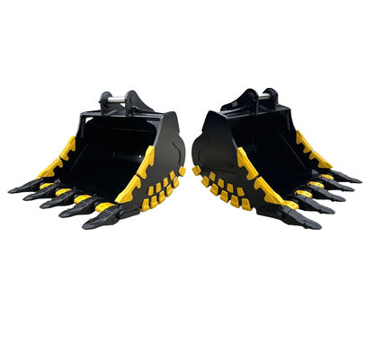 Yüksek Kapasite ve Ağır Güçli Kazıcı Kaya Kovası Ağır Güçlü Kaya Kovası Yer Hareketli Makineler için Kaya Kovası